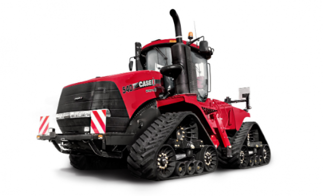 Traktorius Case IH Quadtrac AFS Connect serijos vaizdas iš priekio