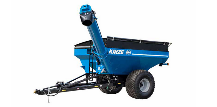 KINZE graudu pārkraušanas piekabes